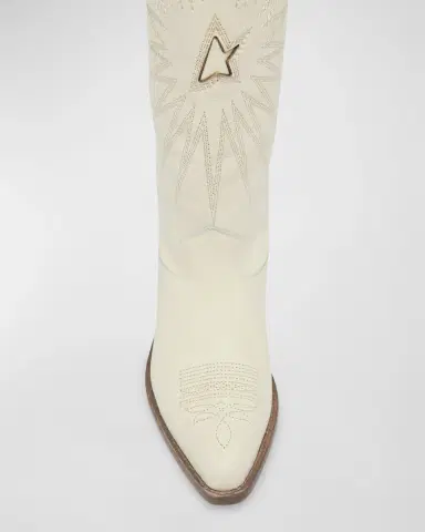 Golden Goose Wish Star Knee Leather Cowboy Boots | Thumbnail 6 Golden Goose Wish Star Knee Leather Cowboy Boots | Thumbnail 6