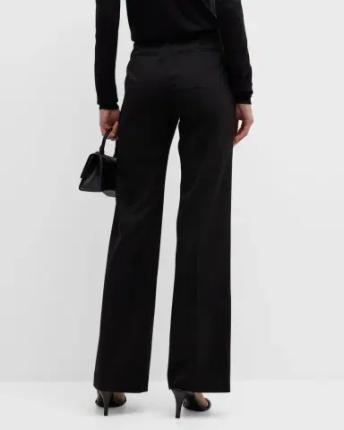 Joseph Morissey High-Rise Stretch Wool Pants | Thumbnail 3