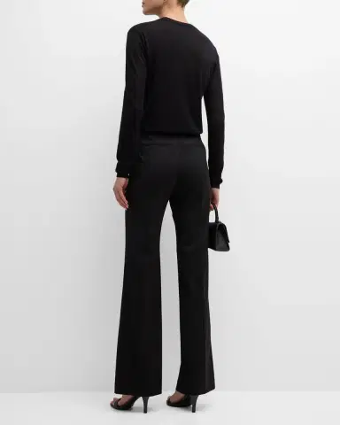 Joseph Morissey High-Rise Stretch Wool Pants | Thumbnail 6