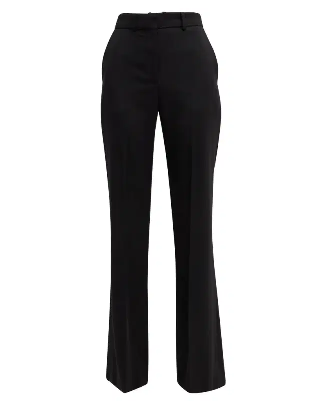 Morissey High-Rise Stretch Wool Pants