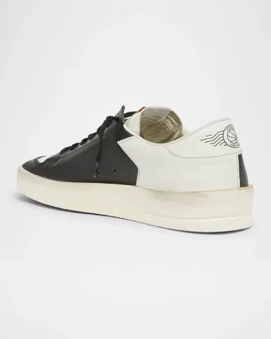Golden Goose Men's Stardan Star Leather Low-Top Sneakers | Thumbnail 4 Golden Goose Men's Stardan Star Leather Low-Top Sneakers | Thumbnail 4