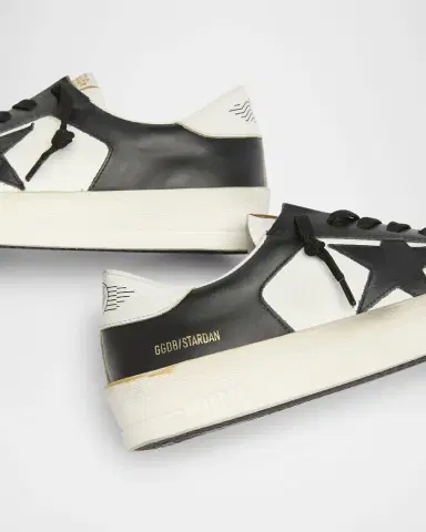 Golden Goose Men's Stardan Star Leather Low-Top Sneakers | Thumbnail 5 Golden Goose Men's Stardan Star Leather Low-Top Sneakers | Thumbnail 5