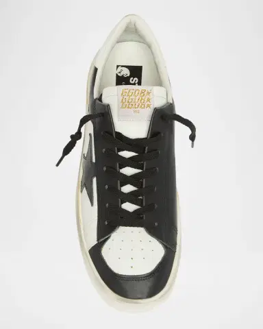 Golden Goose Men's Stardan Star Leather Low-Top Sneakers | Thumbnail 6 Golden Goose Men's Stardan Star Leather Low-Top Sneakers | Thumbnail 6