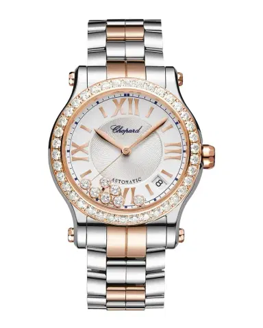 Chopard Happy Sport 36mm Two-Tone Diamond Bezel Watch | Thumbnail 1 Chopard Happy Sport 36mm Two-Tone Diamond Bezel Watch | Thumbnail 1