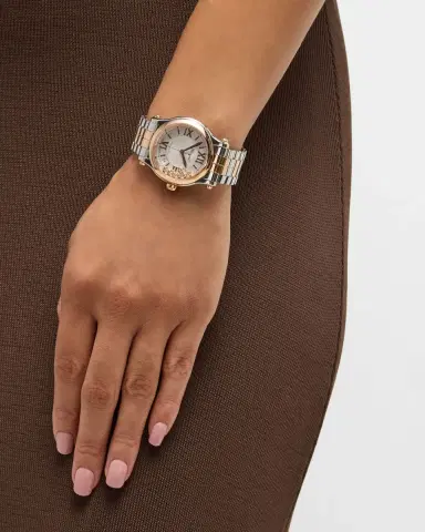 Chopard 36mm Happy Sport Diamond Watch with Bracelet Strap | Thumbnail 2 Chopard 36mm Happy Sport Diamond Watch with Bracelet Strap | Thumbnail 2