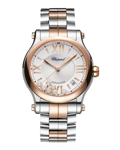 Chopard 36mm Happy Sport Diamond Watch with Bracelet Strap | Thumbnail 1 Chopard 36mm Happy Sport Diamond Watch with Bracelet Strap | Thumbnail 1