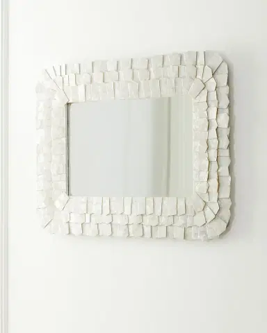 Exclusive Layered Capiz Mirror - 50" | Thumbnail 2