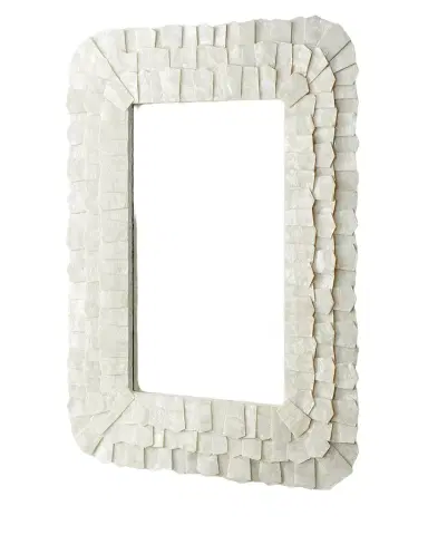 Exclusive Layered Capiz Mirror - 50" | Thumbnail 1