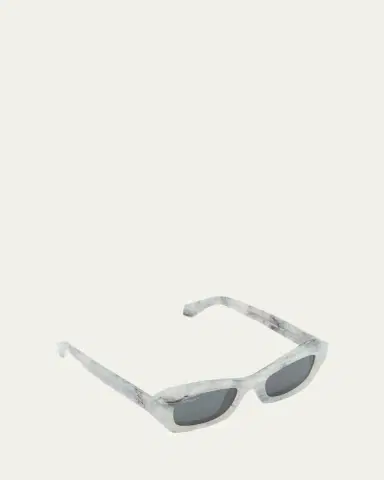 Off-White Men's Venezia Acetate Rectangle Sunglasses | Thumbnail 2