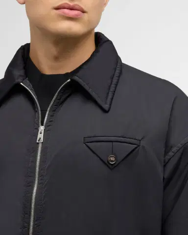 Bottega Veneta Men 's Padded Nylon Tech Jacket | Thumbnail 6 Bottega Veneta Men 's Padded Nylon Tech Jacket | Thumbnail 6