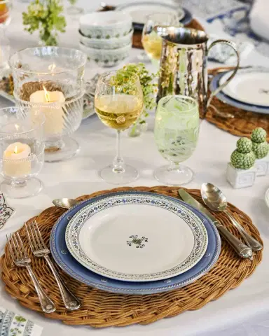 Juliska Villa Seville Chambray Dessert/Salad Plate | Thumbnail 3 Juliska Villa Seville Chambray Dessert/Salad Plate | Thumbnail 3