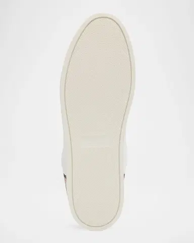 Burberry Men's Leather-Suede Check Sneakers | Thumbnail 7