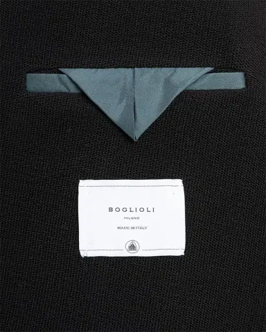 Boglioli Men's Solid Knit Blazer | Thumbnail 6