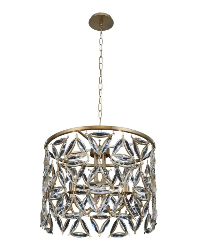 Kalco Lighting Triangulo Pendant Light, 22"