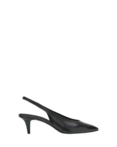 Loro Piana Rebecca Leather Slingback Pumps | Thumbnail 1