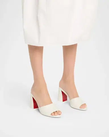 Christian Louboutin 85mm Jane Leather Mule Sandals | Thumbnail 2