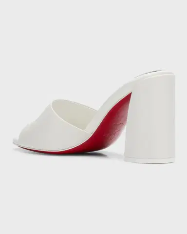 Christian Louboutin 85mm Jane Leather Mule Sandals | Thumbnail 4