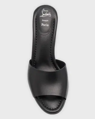 Christian Louboutin 85mm Jane Leather Mule Sandals | Thumbnail 5