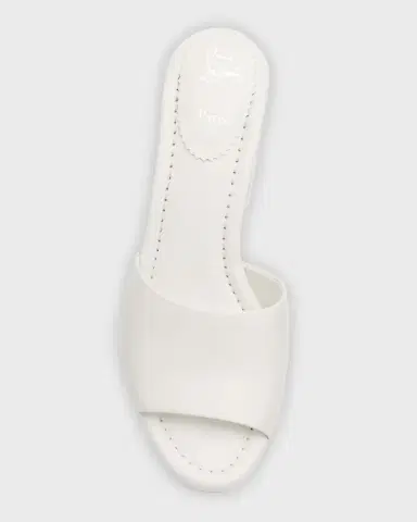 Christian Louboutin 85mm Jane Leather Mule Sandals | Thumbnail 7