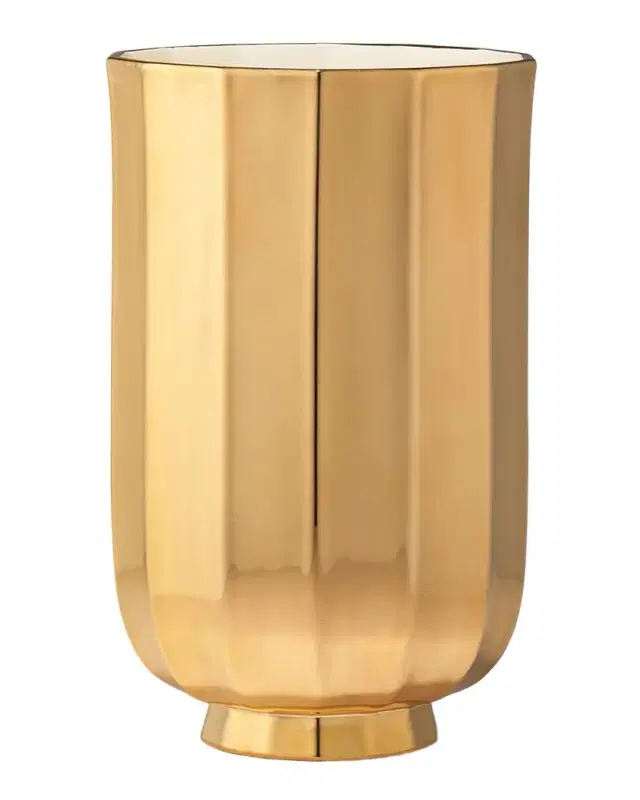 AERIN Delmara Golden Vase