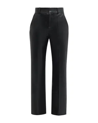 Alice + Olivia Ming Vegan Leather Ankle Pants | Thumbnail 1 Alice + Olivia Ming Vegan Leather Ankle Pants | Thumbnail 1