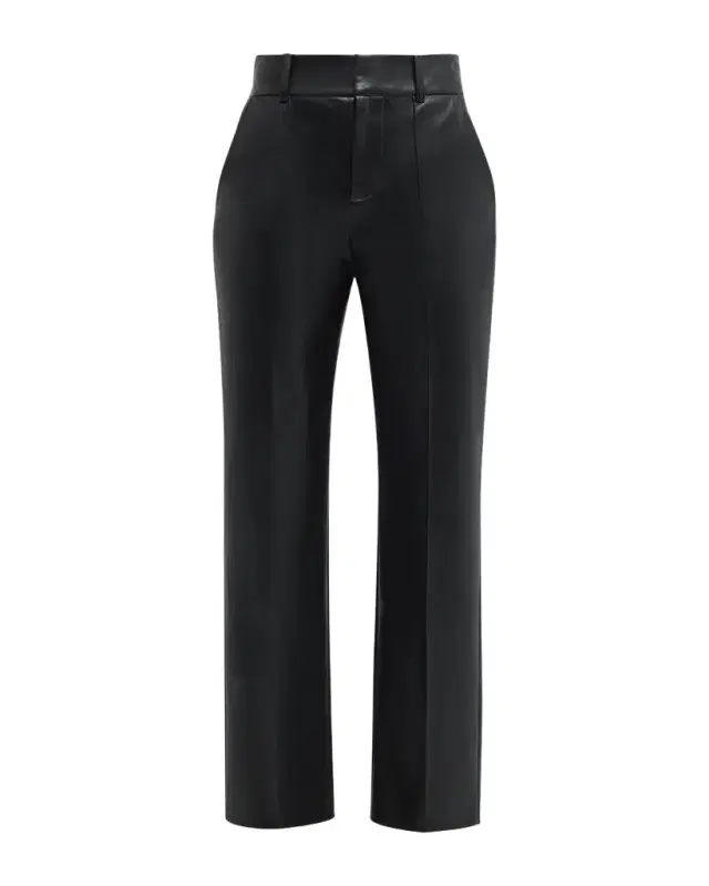 ALICE + OLIVIA Ming Vegan Leather Ankle Pants