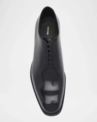 Tom Ford Men's Claydon Wholecut Leather Oxfords | Thumbnail 5