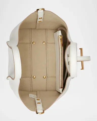 Tod's Mini Leather T Timeless Tote Shopping Bag | Thumbnail 2 Tod's Mini Leather T Timeless Tote Shopping Bag | Thumbnail 2