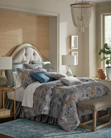 Austin Horn Collection Cloe Velvet Euro Sham | Thumbnail 1