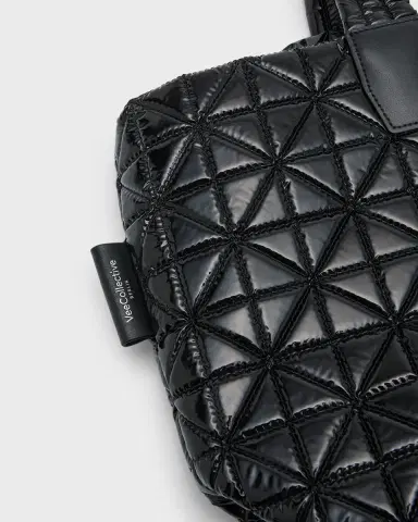 Vee Collective Medium Quilted Nylon Tote Bag | Thumbnail 5 Vee Collective Medium Quilted Nylon Tote Bag | Thumbnail 5