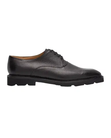 John Lobb Men's Zennor Grained Leather Derby Shoes | Thumbnail 1 John Lobb Men's Zennor Grained Leather Derby Shoes | Thumbnail 1