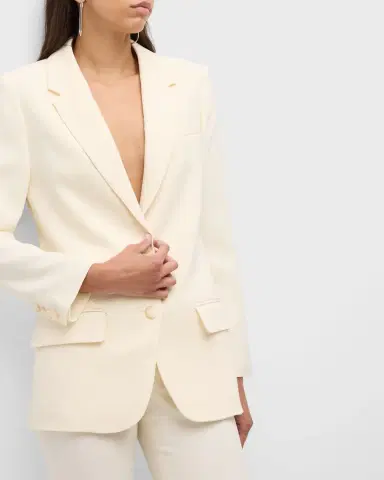 Joseph Jackie Single-Breasted Cady Jacket | Thumbnail 7