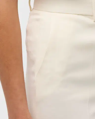 Joseph Morissey Mid-Rise Straight-Leg Cady Pants | Thumbnail 5 Joseph Morissey Mid-Rise Straight-Leg Cady Pants | Thumbnail 5