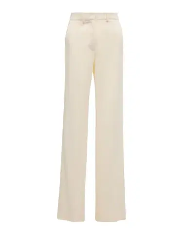 Joseph Morissey Mid-Rise Straight-Leg Cady Pants | Thumbnail 1 Joseph Morissey Mid-Rise Straight-Leg Cady Pants | Thumbnail 1