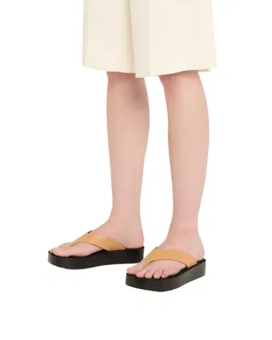 Tory Burch Leather Medallion Flip Flop Sandals | Thumbnail 1 Tory Burch Leather Medallion Flip Flop Sandals | Thumbnail 1