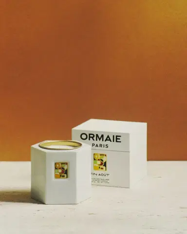 ORMAIE Sarong Porcelaine Candle, 7.76 oz. | Thumbnail 2 ORMAIE Sarong Porcelaine Candle, 7.76 oz. | Thumbnail 2