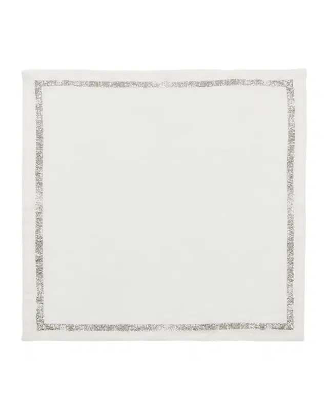 Silver Impression Napkin