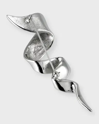 Ben-Amun Imitation Rhodium Electroplated Pin | Thumbnail 4