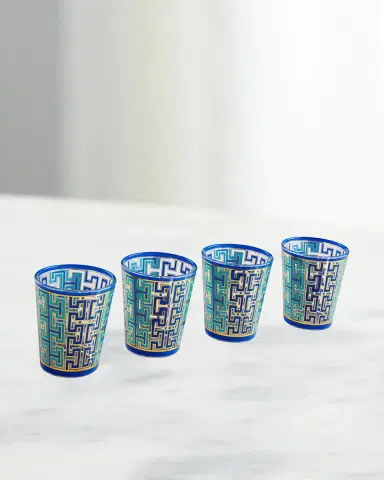 Jonathan Adler Madrid Boxed Glasses, Set of 4 | Thumbnail 1 Jonathan Adler Madrid Boxed Glasses, Set of 4 | Thumbnail 1