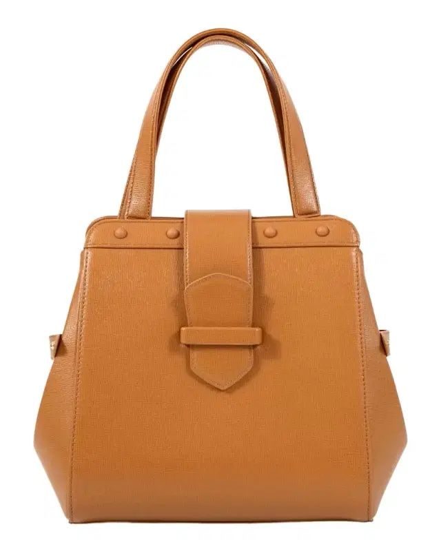 Camilla Mini Leather Tote Bag