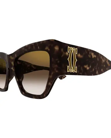 Cartier Monogram Acetate Cat-Eye Sunglasses | Thumbnail 1 Cartier Monogram Acetate Cat-Eye Sunglasses | Thumbnail 1