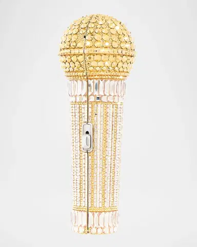 Judith Leiber Couture Diva Microphone Crystal Clutch Bag | Thumbnail 5 Judith Leiber Couture Diva Microphone Crystal Clutch Bag | Thumbnail 5
