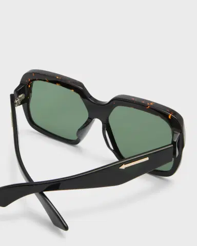 Karen Walker Logo Acetate Square Sunglasses | Thumbnail 4 Karen Walker Logo Acetate Square Sunglasses | Thumbnail 4
