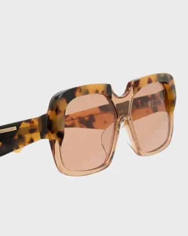 Karen Walker Beveled Two-Tone Acetate Square Sunglasses | Thumbnail 5 Karen Walker Beveled Two-Tone Acetate Square Sunglasses | Thumbnail 5