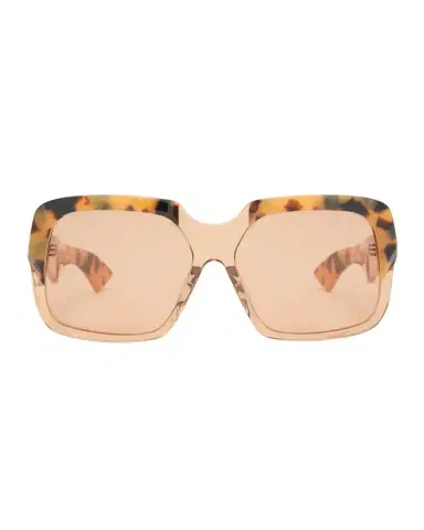 Karen Walker Beveled Two-Tone Acetate Square Sunglasses | Thumbnail 1 Karen Walker Beveled Two-Tone Acetate Square Sunglasses | Thumbnail 1