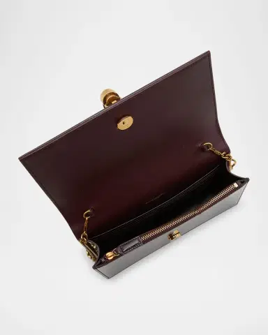 Saint Laurent Kate Small Tassel YSL Wallet on Chain in Patent Leather | Thumbnail 2 Saint Laurent Kate Small Tassel YSL Wallet on Chain in Patent Leather | Thumbnail 2
