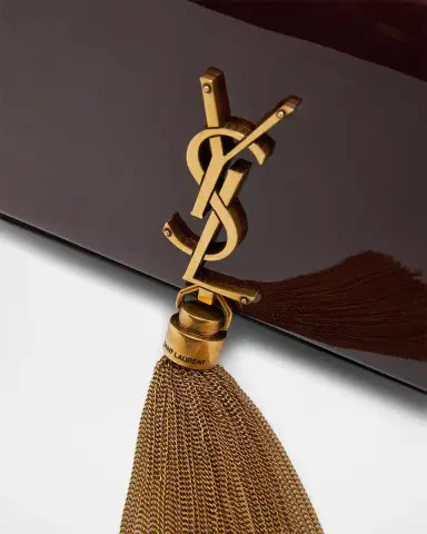 Saint Laurent Kate Small Tassel YSL Wallet on Chain in Patent Leather | Thumbnail 3 Saint Laurent Kate Small Tassel YSL Wallet on Chain in Patent Leather | Thumbnail 3