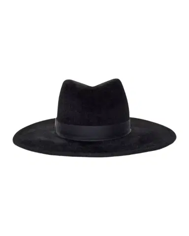 Gigi Burris Jeanne Black Felt Fedora | Thumbnail 1