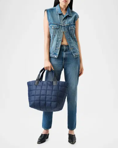 Vee Collective Porter Medium Quilted Tote Bag | Thumbnail 2 Vee Collective Porter Medium Quilted Tote Bag | Thumbnail 2