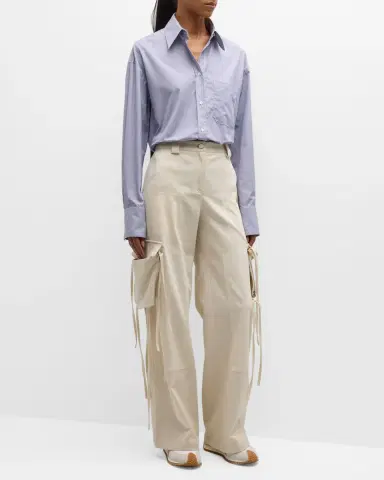 TWP Cody Wide-Leg Cargo Pants | Thumbnail 2